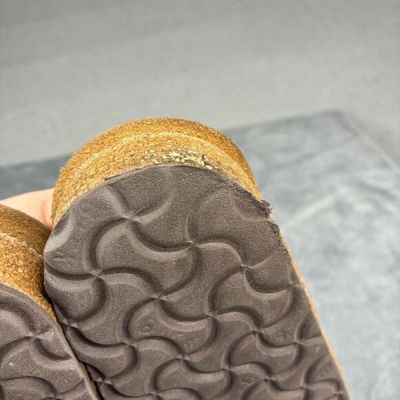 Birkenstock Buckley Clogs Brown Tea Suede Women’s 9 / EU 40 Comfort Shoes - Picture 7 of 8